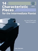 14 Characteristic Pieces piano sheet music cover